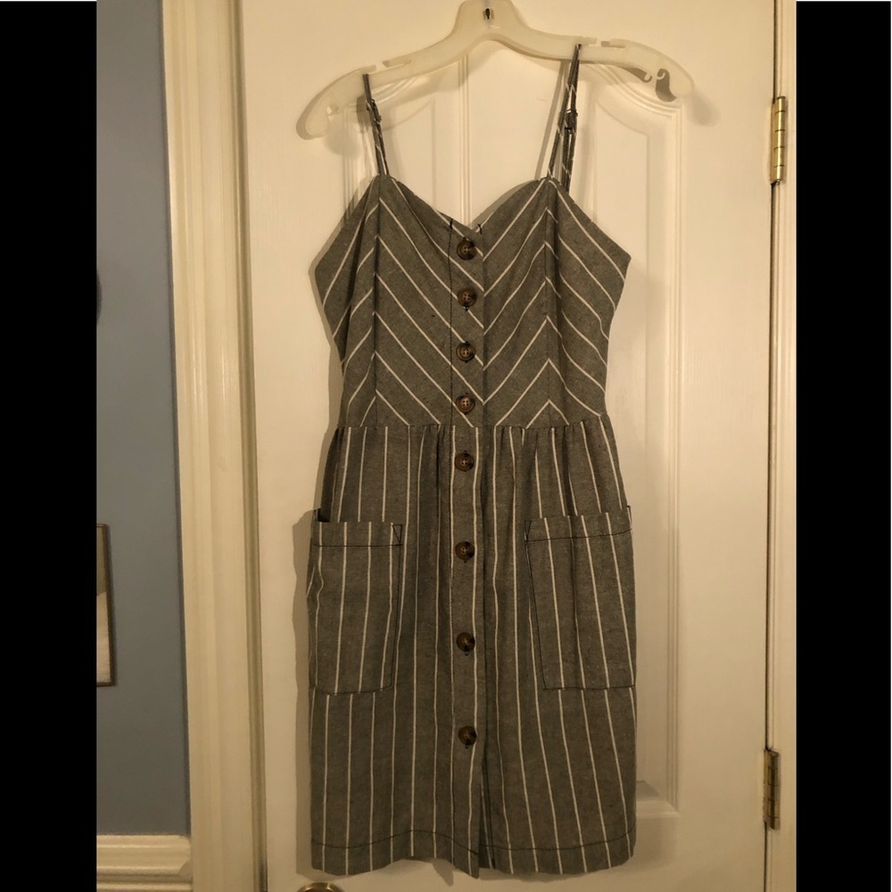 Pinstripe Dress